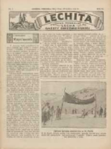 Lechita: dodatek niedzielny do Lecha - Gazety Gnieźnieńskiej 1933.01.15 R.10 Nr3
