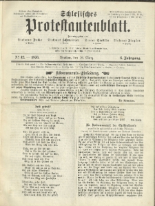 Schlesisches Protestantenblatt. 1876.03.18 Jg.6 No12