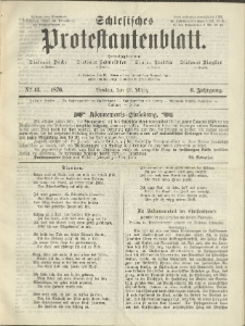 Schlesisches Protestantenblatt. 1876.03.25 Jg.6 No13