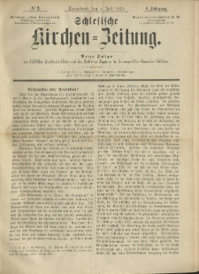 Schlesische Kirchen-Zeitung. 1876.07.08 Jg.6 No2