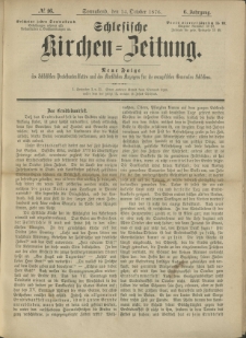 Schlesische Kirchen-Zeitung. 1876.10.14 Jg.6 No16