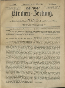 Schlesische Kirchen-Zeitung. 1877.03.31 Jg.7 No13