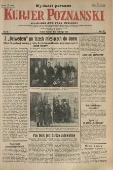Kurier Poznański 1934.02.25 R.29 nr 90