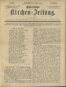 Schlesische Kirchen-Zeitung. 1879.05.03 Jg.9 No18