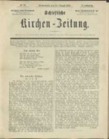Schlesische Kirchen-Zeitung. 1880.08.28 Jg.10 No35