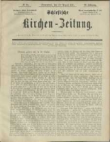 Schlesische Kirchen-Zeitung. 1881.08.20 Jg.12 No34