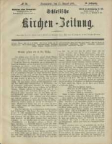 Schlesische Kirchen-Zeitung. 1881.08.27 Jg.12 No35