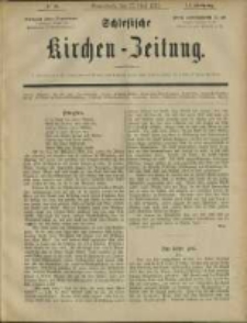 Schlesische Kirchen-Zeitung. 1882.05.27 Jg.13 No22