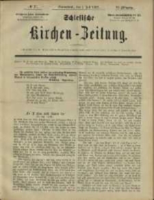 Schlesische Kirchen-Zeitung. 1882.07.01 Jg.13 No27