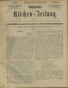 Schlesische Kirchen-Zeitung. 1882.11.25 Jg.13 No48