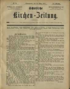 Schlesische Kirchen-Zeitung. 1883.03.31 Jg.14 No14