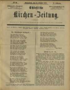 Schlesische Kirchen-Zeitung. 1883.10.20 Jg.14 No43