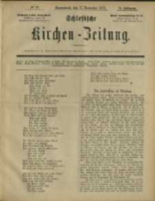 Schlesische Kirchen-Zeitung. 1883.11.17 Jg.14 No47