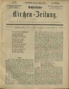 Schlesische Kirchen-Zeitung. 1884.04.12 Jg.15 No16