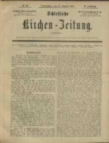 Schlesische Kirchen-Zeitung. 1884.08.23 Jg.15 No35