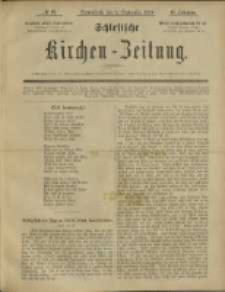 Schlesische Kirchen-Zeitung. 1884.09.06 Jg.15 No37