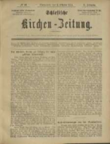 Schlesische Kirchen-Zeitung. 1884.10.11 Jg.15 No42