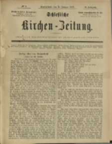 Schlesische Kirchen-Zeitung. 1885.01.31 Jg.16 No5