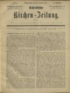 Schlesische Kirchen-Zeitung. 1885.02.28 Jg.16 No9