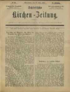 Schlesische Kirchen-Zeitung. 1885.03.28 Jg.16 No13