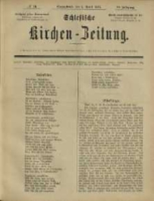 Schlesische Kirchen-Zeitung. 1885.04.04 Jg.16 No14
