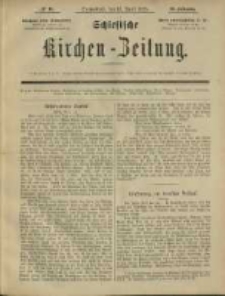 Schlesische Kirchen-Zeitung. 1885.04.18 Jg.16 No16