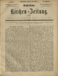 Schlesische Kirchen-Zeitung. 1885.05.30 Jg.16 No22