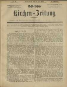 Schlesische Kirchen-Zeitung. 1885.07.18 Jg.16 No29