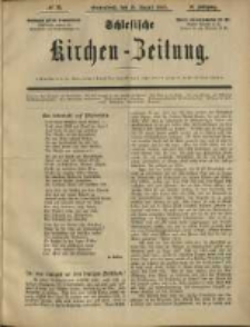 Schlesische Kirchen-Zeitung. 1885.08.15 Jg.16 No33