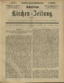 Schlesische Kirchen-Zeitung. 1885.09.26 Jg.16 No39
