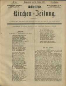 Schlesische Kirchen-Zeitung. 1885.10.24 Jg.16 No43