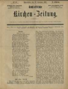 Schlesische Kirchen-Zeitung. 1885.11.28 Jg.16 No48