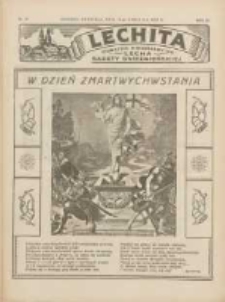 Lechita: dodatek niedzielny do Lecha - Gazety Gnieźnieńskiej 1933.04.16 R.10 Nr16