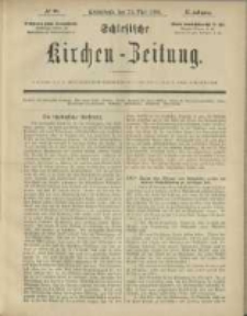 Schlesische Kirchen-Zeitung. 1886.05.15 Jg.17 No20