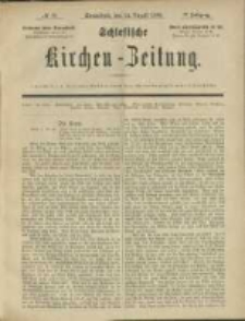 Schlesische Kirchen-Zeitung. 1886.08.14 Jg.17 No33