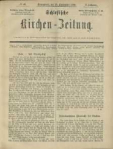 Schlesische Kirchen-Zeitung. 1886.09.18 Jg.17 No38