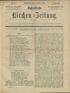 Schlesische Kirchen-Zeitung. 1886.10.02 Jg.17 No40