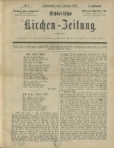 Schlesische Kirchen-Zeitung. 1887.01.01 Jg.18 No1
