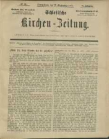 Schlesische Kirchen-Zeitung. 1887.09.17 Jg.18 No38