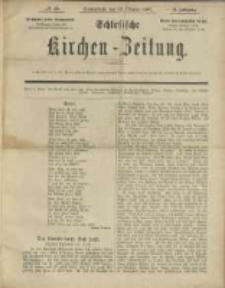 Schlesische Kirchen-Zeitung. 1887.10.22 Jg.18 No43