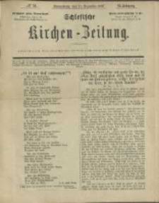 Schlesische Kirchen-Zeitung. 1887.12.31 Jg.18 No52