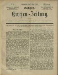 Schlesische Kirchen-Zeitung. 1888.04.07 Jg.19 No15