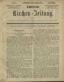 Schlesische Kirchen-Zeitung. 1888.04.21 Jg.19 No17