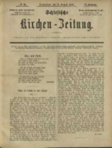 Schlesische Kirchen-Zeitung. 1888.08.25 Jg.19 No35