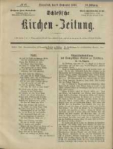 Schlesische Kirchen-Zeitung. 1888.09.08 Jg.19 No37