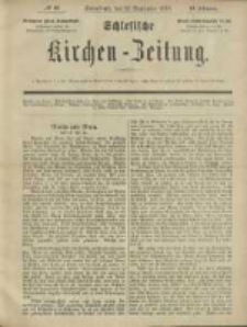 Schlesische Kirchen-Zeitung. 1888.09.22 Jg.19 No39