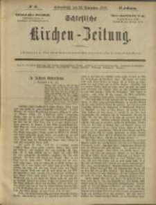 Schlesische Kirchen-Zeitung. 1888.11.10 Jg.19 No46