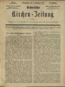 Schlesische Kirchen-Zeitung. 1888.11.17 Jg.19 No47
