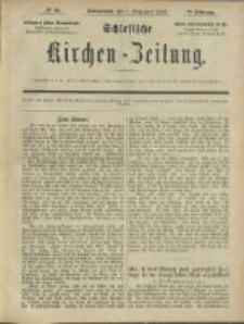 Schlesische Kirchen-Zeitung. 1888.12.01 Jg.19 No49