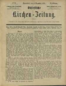 Schlesische Kirchen-Zeitung. 1888.12.15 Jg.19 No51